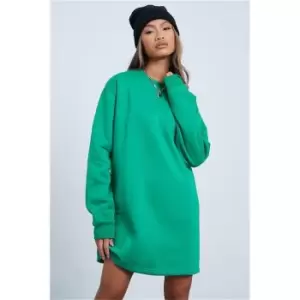 I Saw It First Green Oversized Sweater Dress - Green