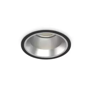 Off Round Recessed Downlight Black 16.2cm 3000K