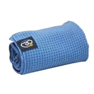 Yoga Mad Mad Grip Dot Yoga Towel - Blue