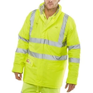 Click Fireretardant XXXXL Fire Retardent Jacket Saturn Yellow