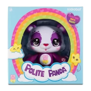 Kidrobot Care Bears Polite Panda 6 1/2 Inch Vinyl Figure