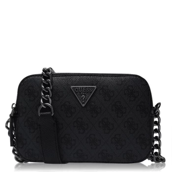 Guess Noelle AOP Camera Bag - Coal