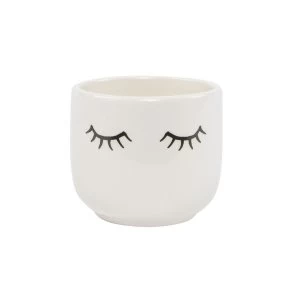 Sass & Belle Mini Eyes Shut Planter