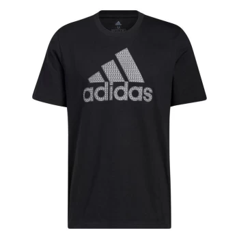 adidas 4D Graphic Tee Mens - Black