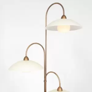 Sienna Sovereign Classic Multi Arm Floor Lamp Bronze Brushed