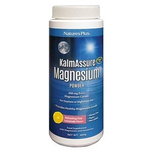 Natures Plus Kalmassure Pink Lemonade Magnesium Powder 408g