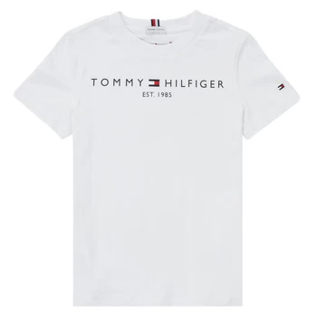 Tommy Hilfiger SELINERA boys's Childrens T shirt in White years,5 years,6 years