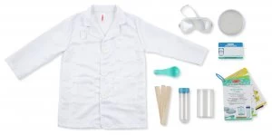 Melissa Doug Scientist Role Play Costume.