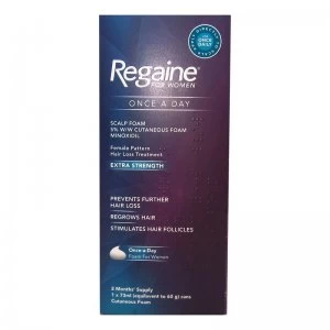 Regaine For Her Once A Day Foam 1x73ml - 2 Months Supply