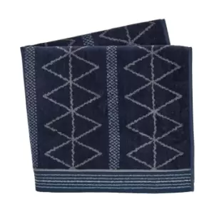 Bedeck of Belfast Mazana BCI Cotton Towel - Blue