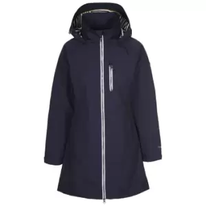 Trespass Womens/Ladies Occupy Waterproof Jacket (S) (Navy)