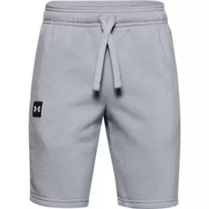 Under Armour Rival Fleece Shorts Junior Boys - Grey