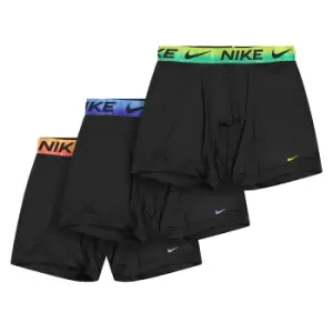 Nike Boxer Brief 3Pk, Green/White/Grey, Male, Sleep - & Underwear, 0000KE1157