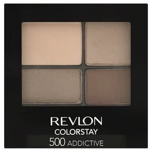 Revlon Colorstay 16 Hour Eye Shadow Addictive 500 Brown