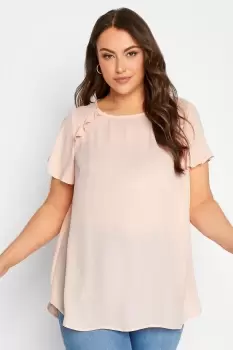 Frill Short Sleeve Blouse