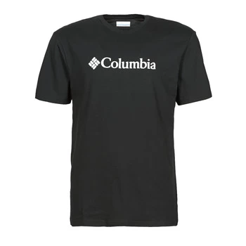 Columbia CSC BASIC LOGO SHORT SLEEVE SHIRT mens T shirt in Black - Sizes L,EU XS