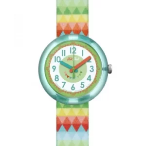 Childrens Flik Flak Sweet Flags Watch