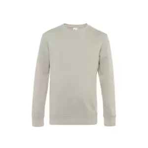 B&C Mens King Crew Neck Sweater (L) (Grey Fog)