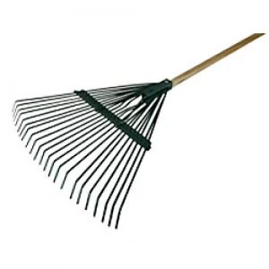 Faithfull Countryman Leaf Rake 22 Flat Tines