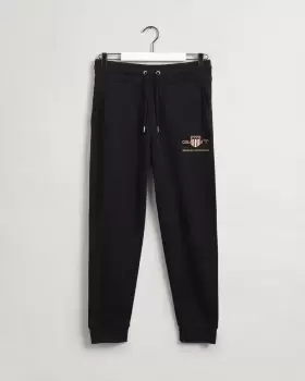 GANT Men Archive Shield Sweatpants (S) Black