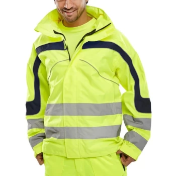 Eton Breathable EN471 Jacket Saturn Yellow - Size 3XL