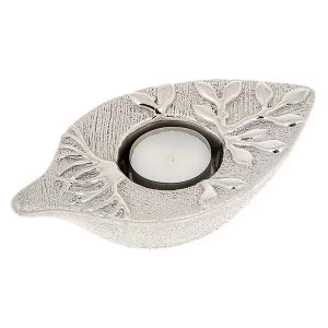 Tree of Life Leaf Tealight Champagne