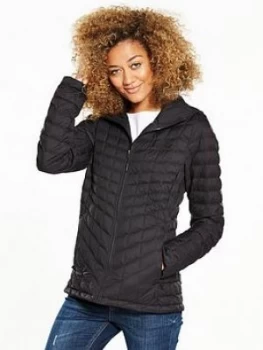 The North Face Thermoball Full Zip Hooded Jacket Black Size XL Women