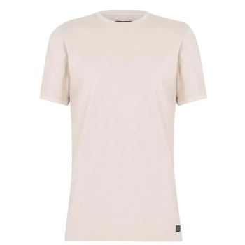 Firetrap Waffle T-Shirt - Taupe