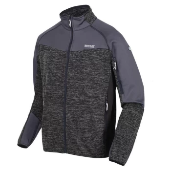 Regatta Coladane III Full Zip Fleece - Blk/IndiaGry