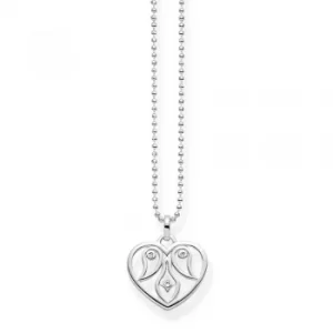 THOMAS SABO Filigree Diamond Heart Pendant Necklace...