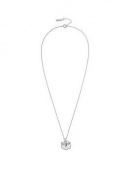 Olivia Burton You Have My Heart Necklace White & Silver