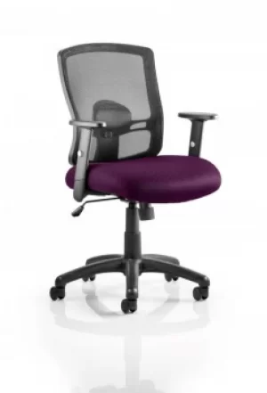 Portland Task Operator Bespoke Colour Seat Purple