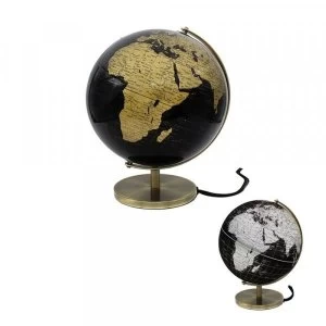 Globe Black & Gold Light Up By Lesser & Pavey