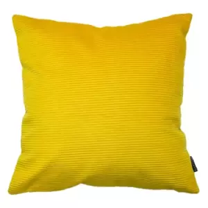 Riva Home Munich Reversible Corduroy Cushion Cover (One Size) (Ceylon Yellow)