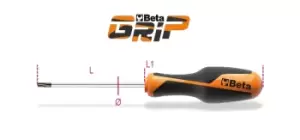 Beta Tools 1268RTX Beta GRIP Tamper Resistant Torx Screwdriver Non-Slip TX9