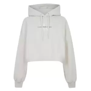 Calvin Klein Jeans FLEECE HOODIE - Beige