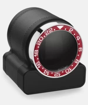 Scatola del Tempo Watch Winder Rotor One Grey Red Bezel