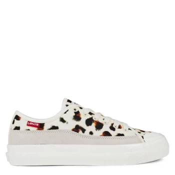 Levis Square Canvas Low Trainers Womens - Multi