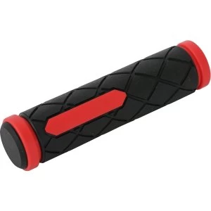 ETC MTB Dual Density Grips 125mm Red/Black