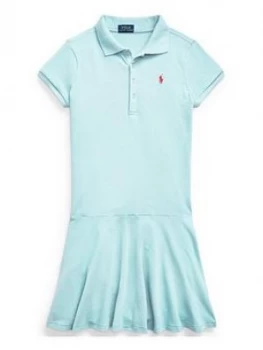 Ralph Lauren Girls Polo Shirt Dress - Blue