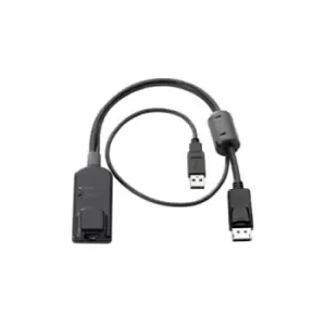 HP Enterprise KVM Console USB/Display Port Interface Adapter Black KVM cable