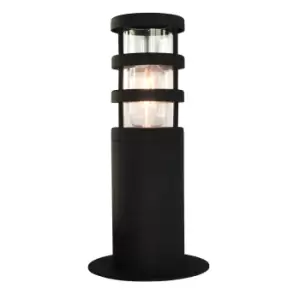 Outdoor IP44 1 Bulb Wall Ground Pedestal 304 SS / Black LED E27 60W