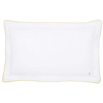 Joules Good Morning Sunshine Oxford Pillowcase - CHALK