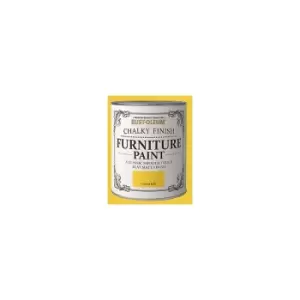 Rust-Oleum Chalk Chalky Furniture Paint Lemon Jelly 125ml - Lemon Jelly