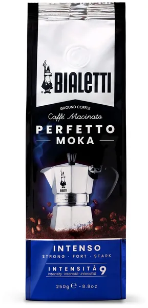 Bialetti Perfetto Moka Intenso Ground Coffee 250g