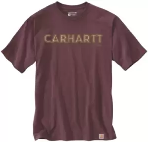 Carhartt Logo Graphic T-Shirt, red, Size L, red, Size L