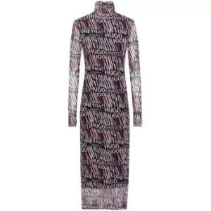 Hugo Neshy Long Sleeve Dress - Multi