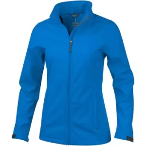 Elevate Womens/Ladies Maxson Softshell Jacket (S) (Blue)