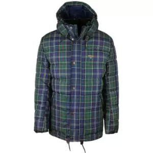 Barbour Tartan Blaine Baffle Quilted Jacket - Multi