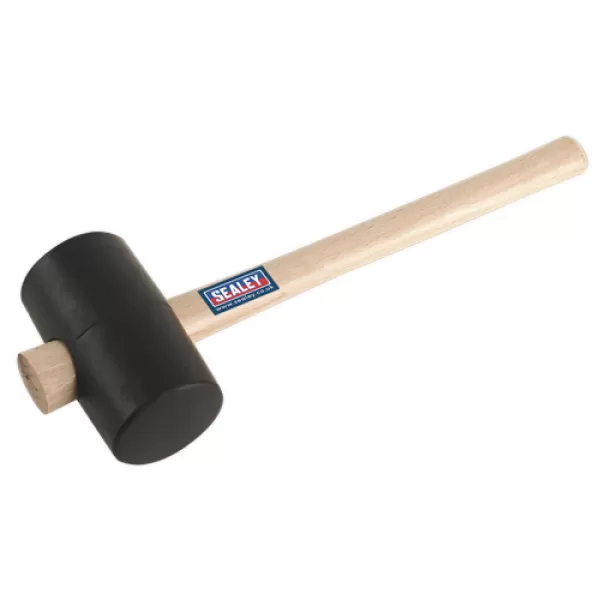 Genuine SEALEY RMB175 Rubber Mallet 1.75lb Black